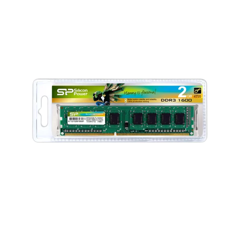 Barette RAM Silicon Power DDR3, PC 1600 2GB – Image 3