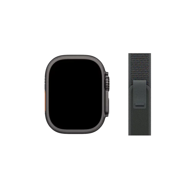 Apple Watch Ultra 2, Bracelet Trail Noir – Image 2