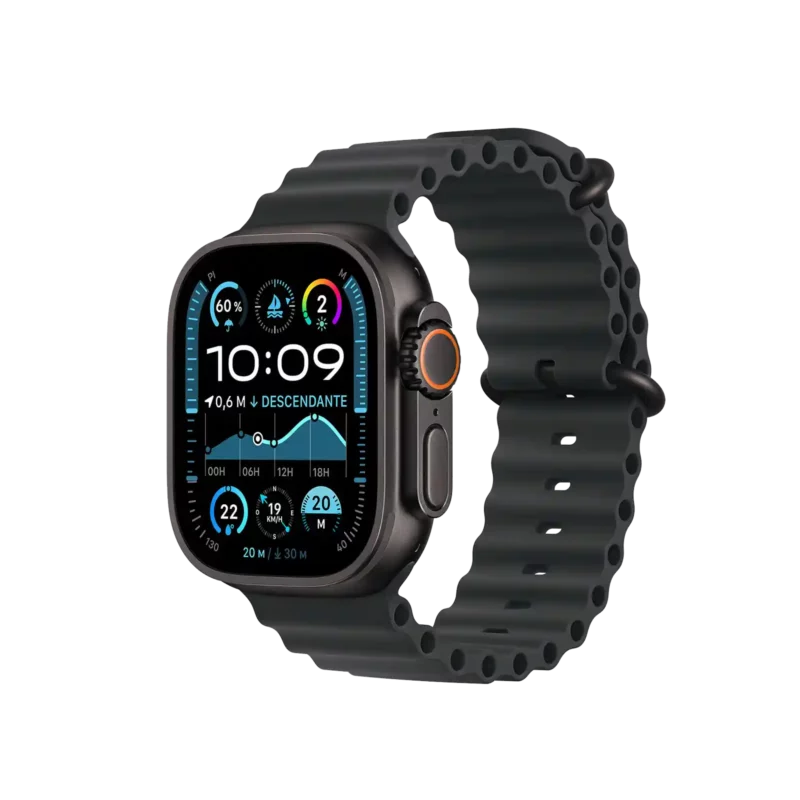 Apple Watch Ultra 2, Bracelet Océan Noir