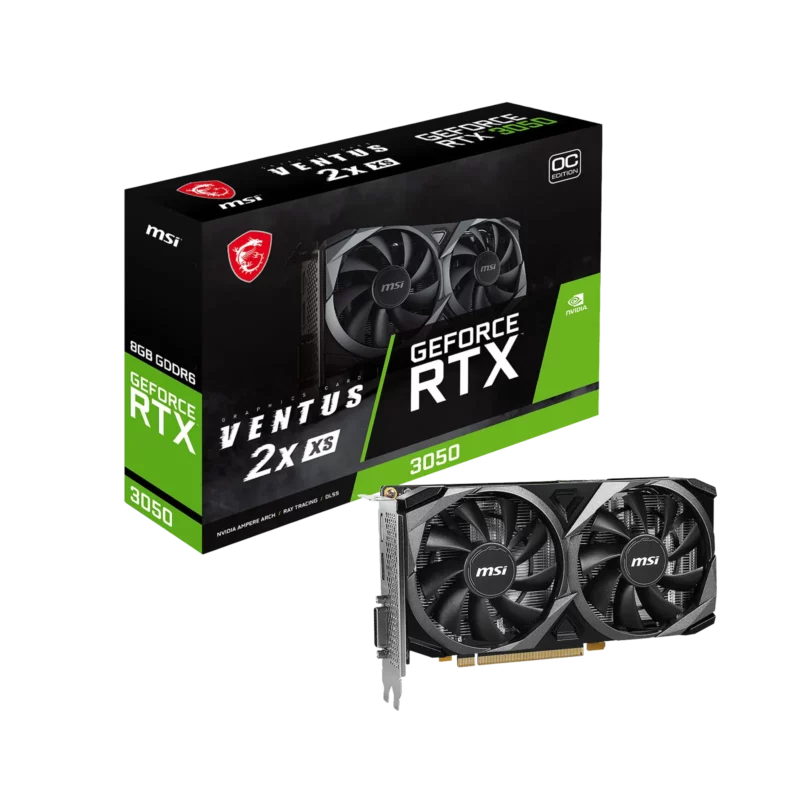 Carte Graphique MSI Ventus 2X  RTX 3050 - 8 Go