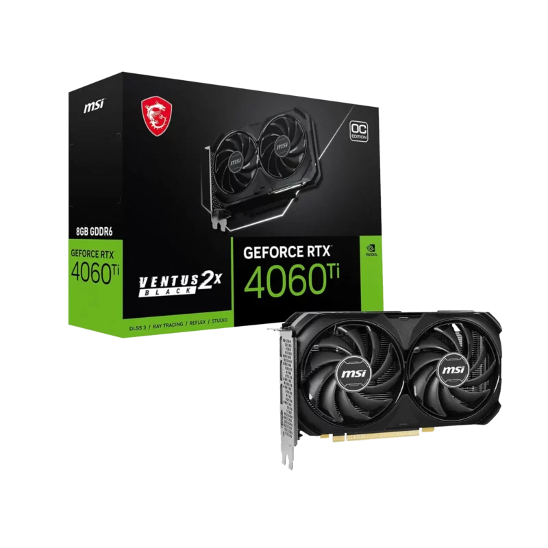 Carte Graphique MSI Ventus X2 RTX 4060Ti 8 Go – Image 3