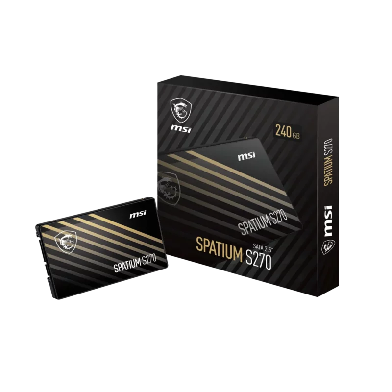 Disque Dur SSD MSI Spatium 2.5" 240Go – Image 3