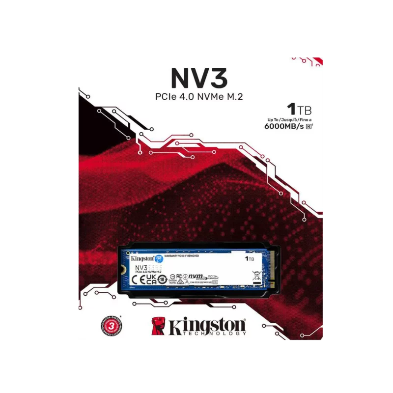Disque Dur SSD M2 Kingston NV3 1To – Image 3