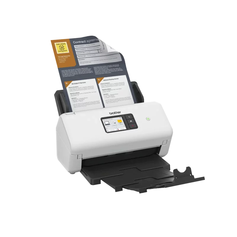 Scanner Brother ADS-4500W Recto-Verso, 35 PPM
