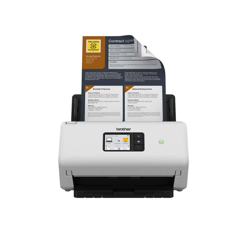 Scanner Brother ADS-4500W Recto-Verso, 35 PPM – Image 3